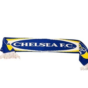 Chelsea F.C. Blue & Yellow Knit Scarf